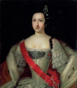 Retrato da Princesa Anna (1718-46), a Mãe do Imperador Ivan VI (1740-64), depois de 1733